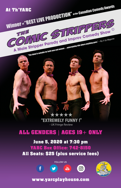 Tickets The Comic Strippers At Th Yarc Playhouse And Arts Centre Images, Photos, Reviews